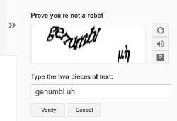 Captcha per tastiere greche!